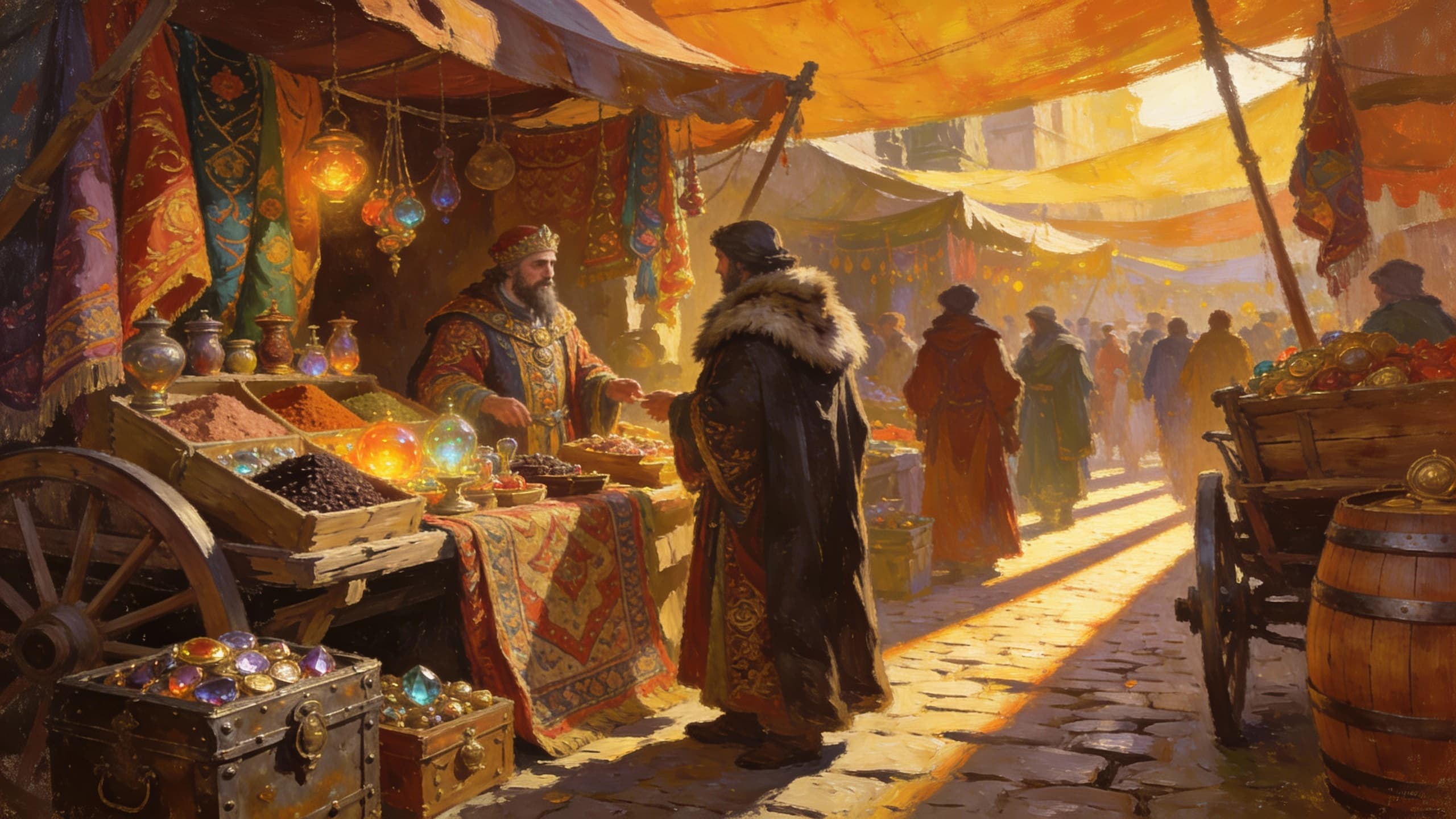 D&D Merchant & Trader Backstory Generator | Create Rich Character Histories