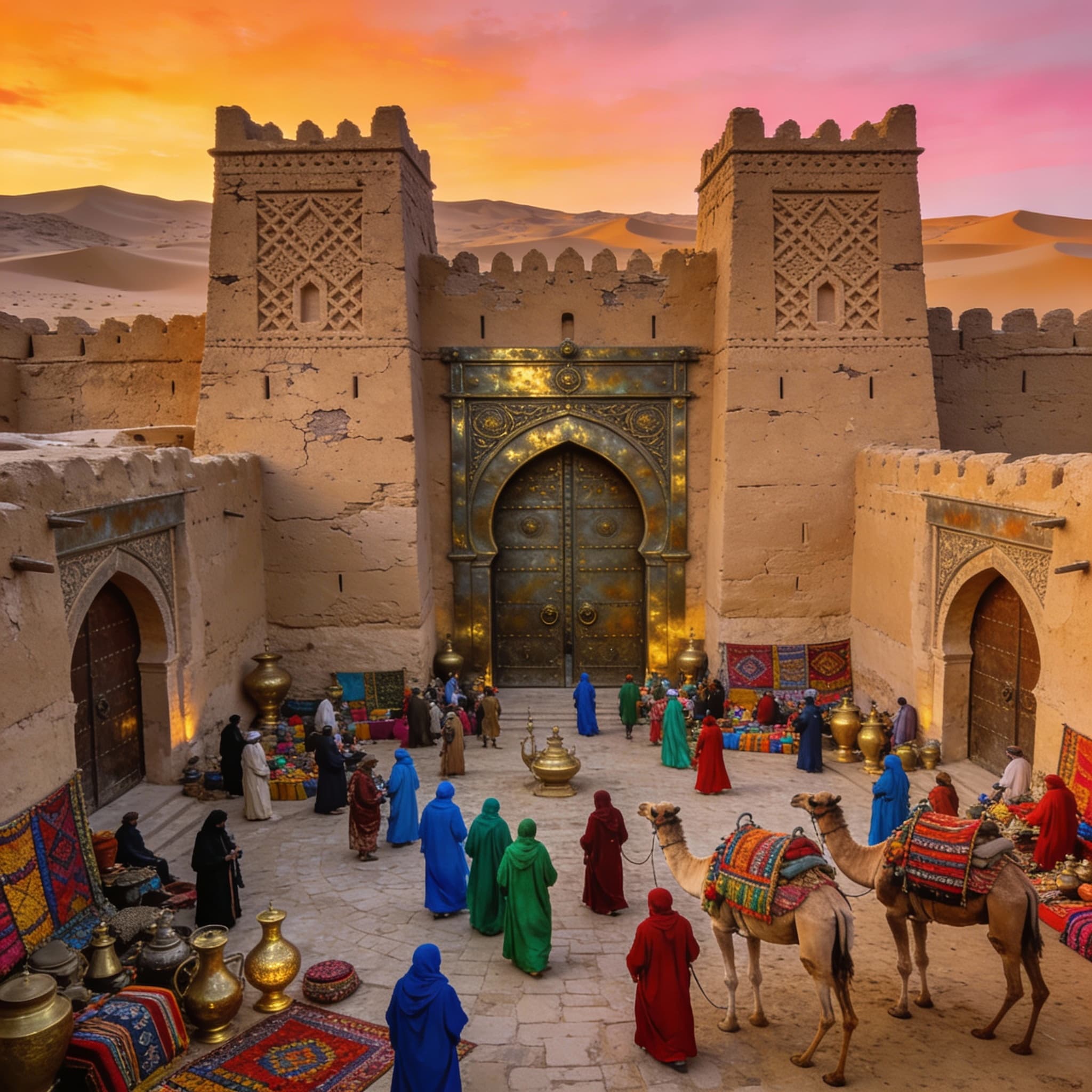 Pathfinder Qadira Trade Route & Cultural Exchange Campaign Builder | AI World-Building for Caravans, Diplomacy & Desert Adventures