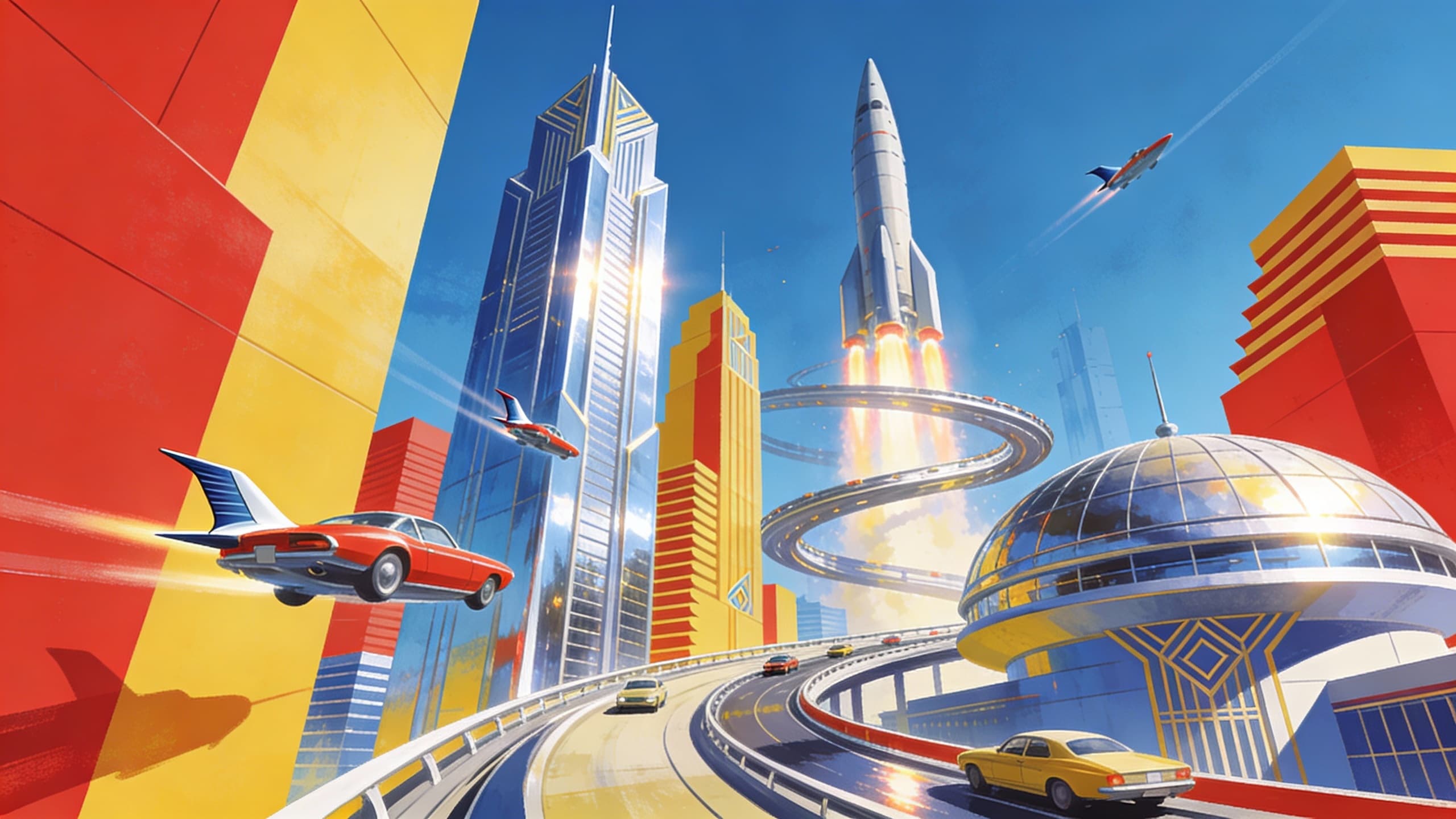 Create Retro Futurism Comics with AI | Atomic Age Vision