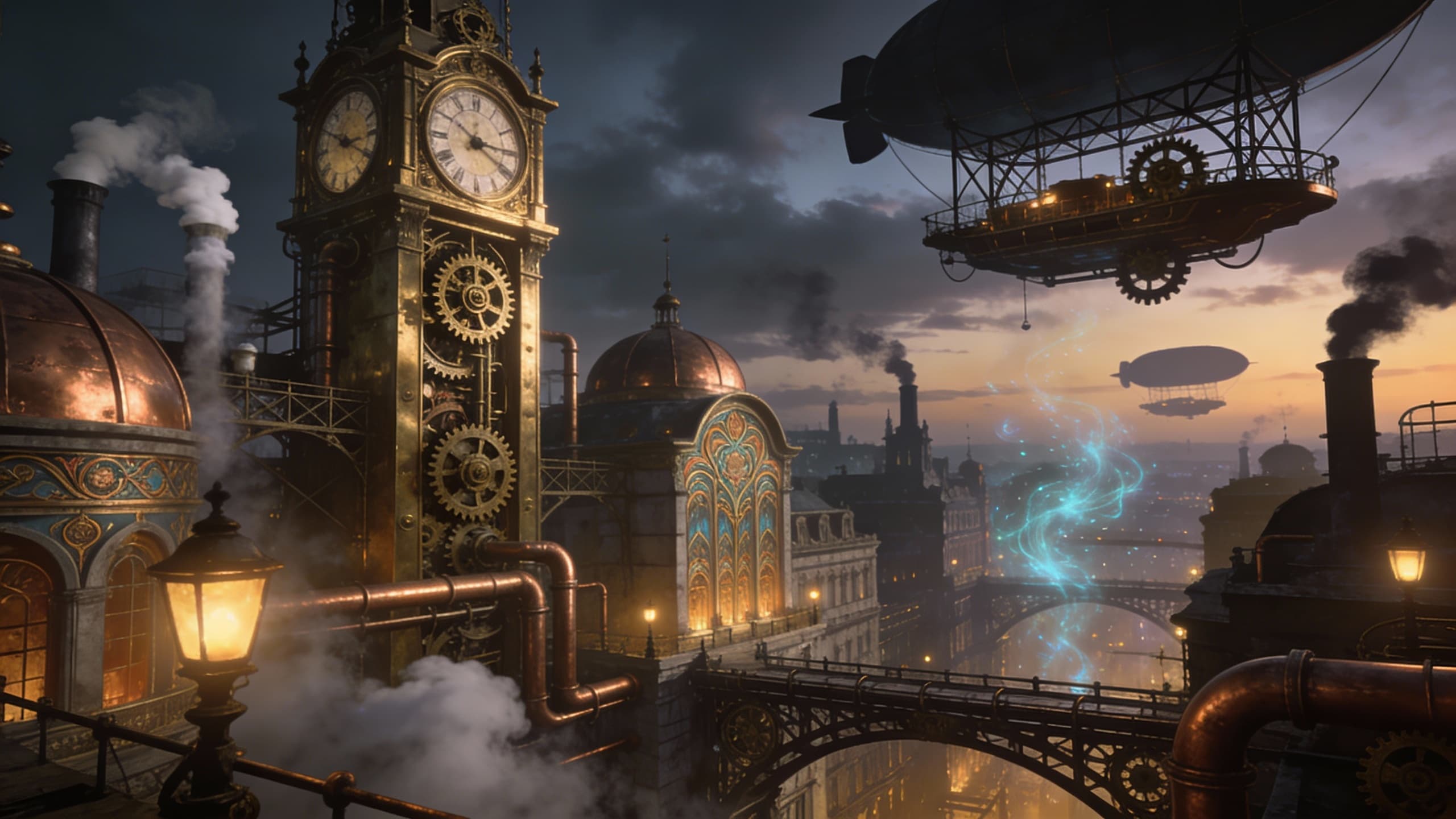 Create Steampunk D&D Homebrew Worlds with Industrial Magic | AI-Powered Campaign Builder