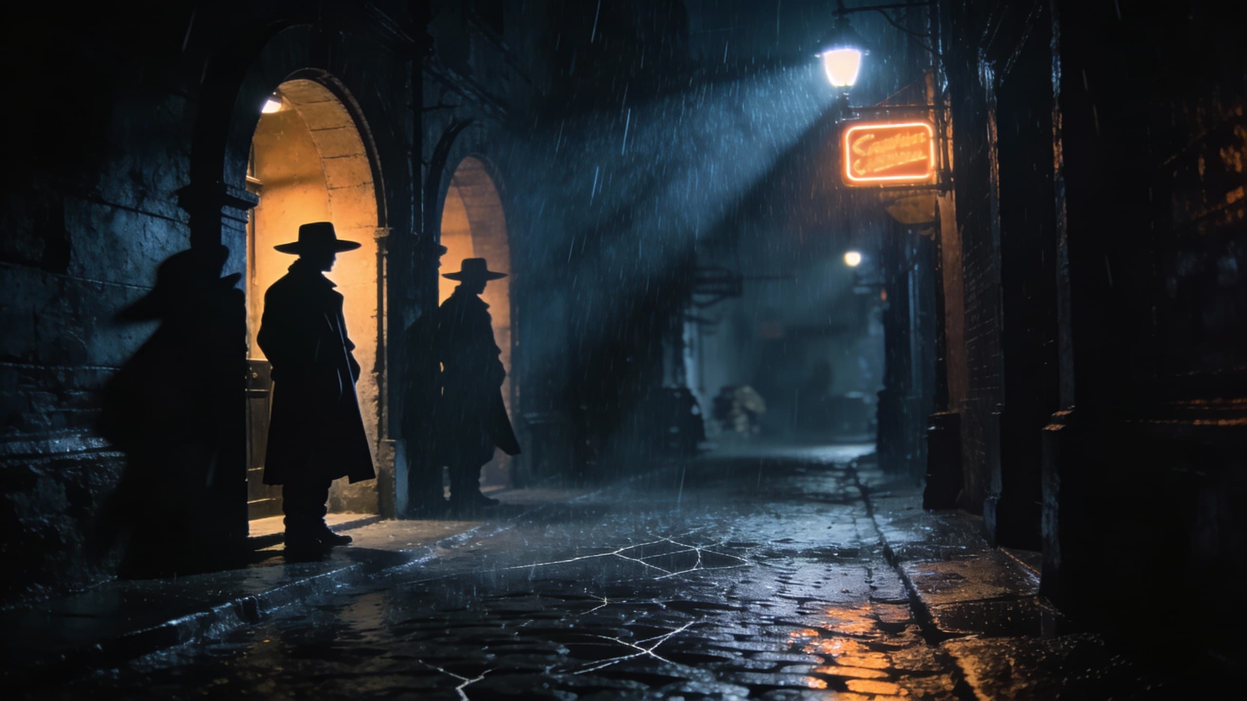 Create Noir Comics with High Contrast Shadow Drama | AI Comic Generator